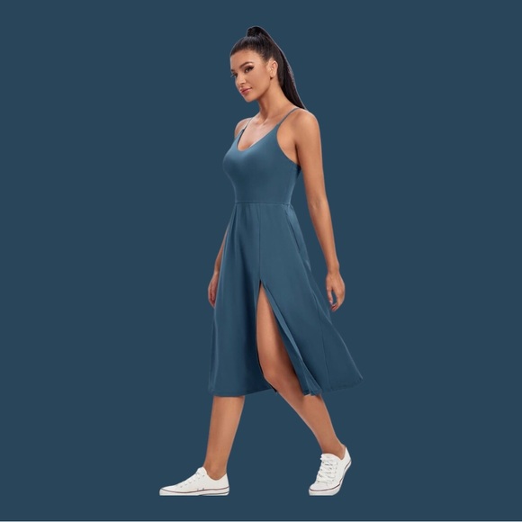 EWEDOOS Dresses & Skirts - 🌟Athletic Dress with Built in Shorts & Bra Adjustable Straps🌟